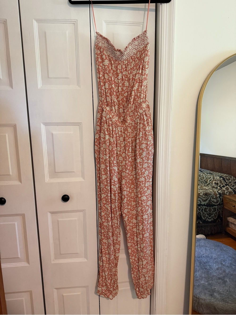 Faherty Floral Jumpsuit
